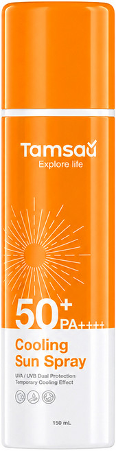 탐사 쿨링 선 스프레이 SPF50+ PA++++ 피부 저자극 테스트 완료, 1개, 150ml
