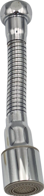 萬向旋轉水龍頭起泡增壓防濺延伸器加長版, 1個