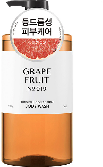 해피바스 오리지널 컬렉션 바디워시 자몽향, 910g, 1개