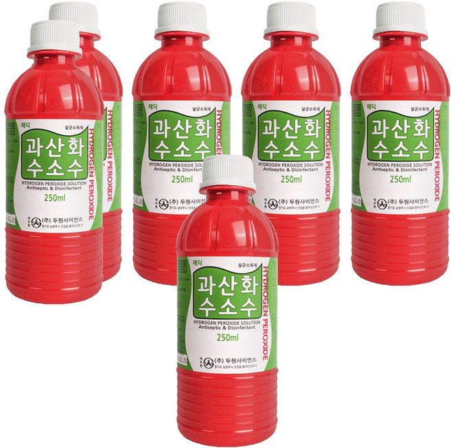 휴메딕 두원사이언스 과산화수소수, 250ml, 6개