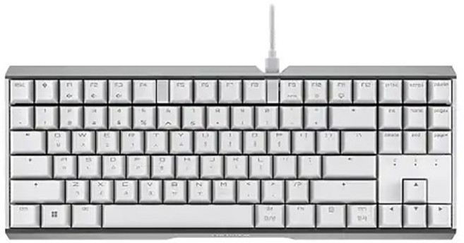 CHERRY 機械式有線無數字鍵盤, 白色, MX BOARD 3.0S TKL (紅軸), 紅軸