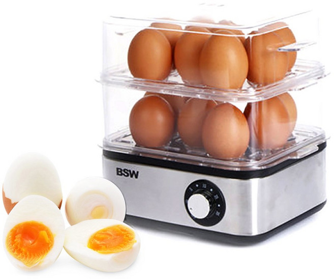 BSW 스테인레스 2단 멀티 찜기, BS-1504-EB