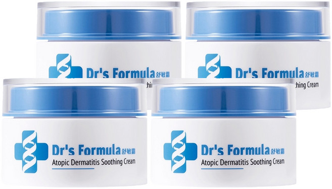 台塑生醫 Dr's Formula 舒敏霜, 55g, 4罐