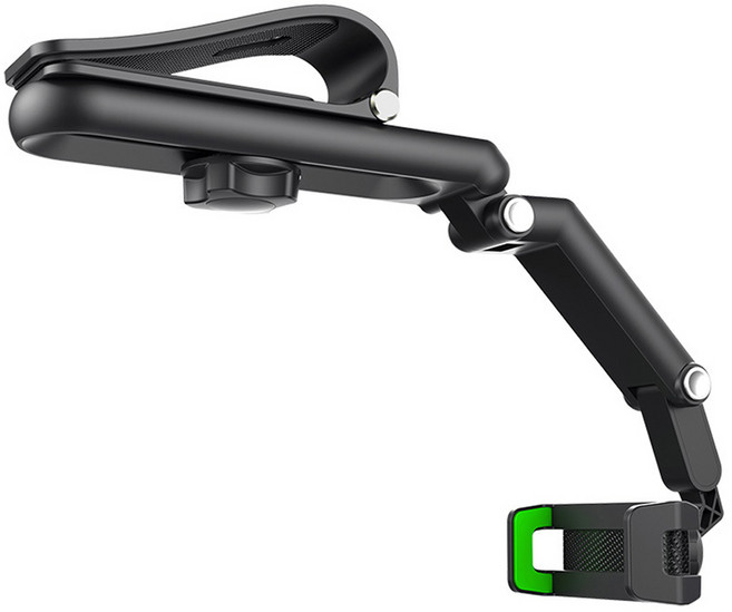 클립형 360도 회전 차량용 핸드폰 거치대, 1개, 그린