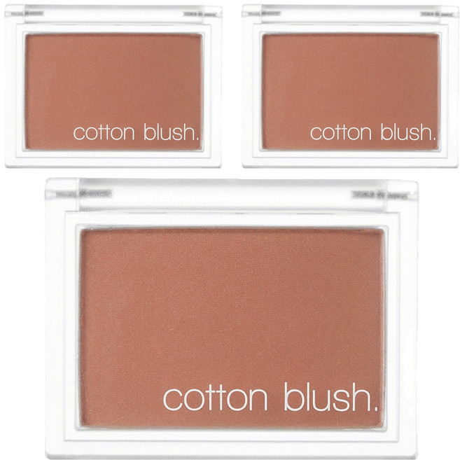 미샤 코튼 블러셔 4g, 마마스 캐멀코트, 3개