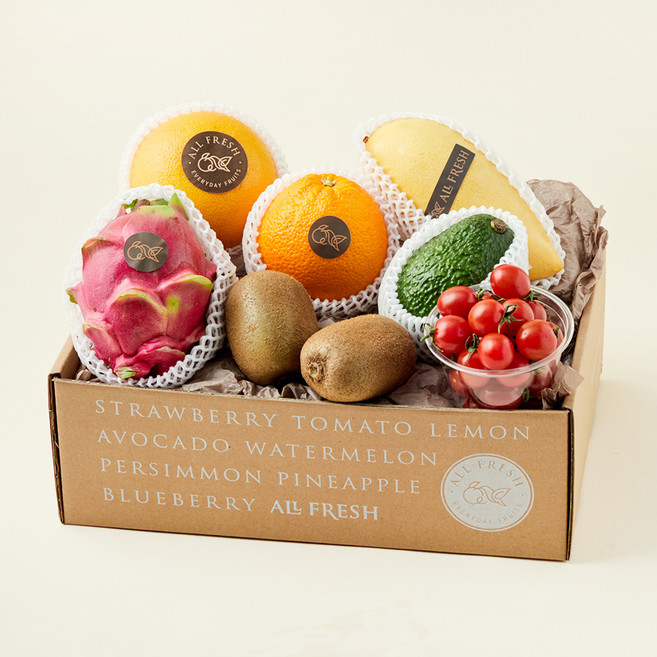올프레쉬 과일소믈리에 프리미엄 제철과일 혼합선물 1호 1.89kg, 1세트