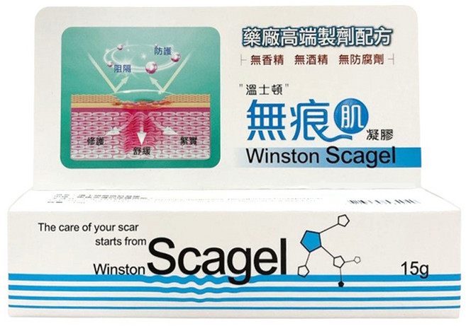 winston 溫士頓醫藥 無痕肌凝膠, 1個