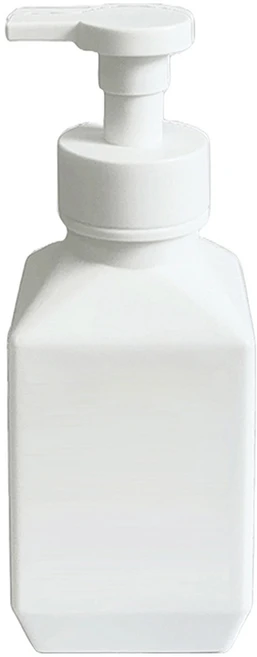 뉴앤룩 폴리 거품용기 샴푸 핸드워시 리필공병 거품 400ml, 화이트, 1개 - 쿠팡