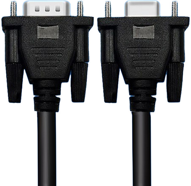 Max+ RS232串口 交叉 DB9 to DB9傳輸線 公對母 3M, 1條