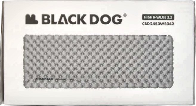 BLACK DOG 黑狗 零感 3.2超輕充氣床墊, 1個, 灰色