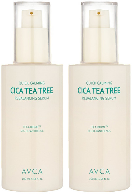 아브카 퀵 카밍 시카 티트리 리밸런싱 흔적 세럼, 2개, 100ml