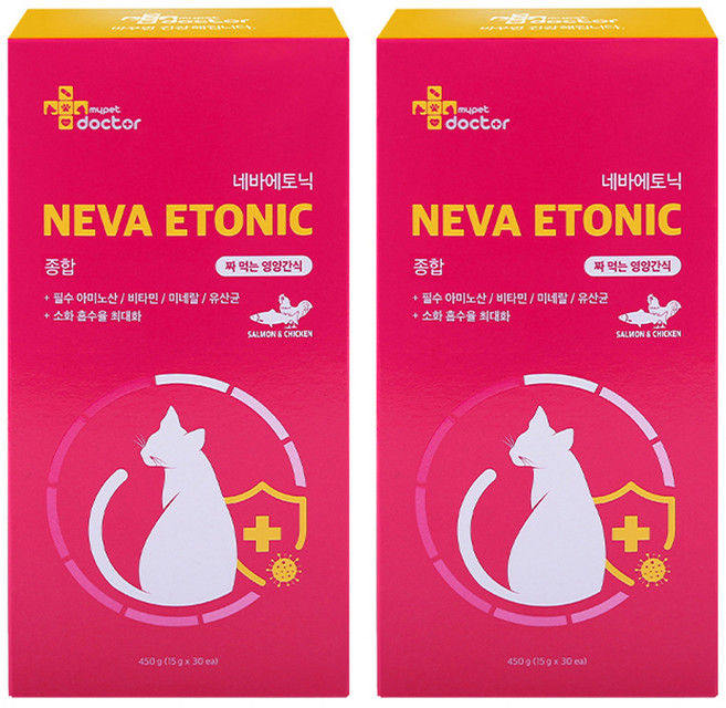 마이펫닥터 고양이 네바에토닉 영양제, 15g, 종합영양제, 2개