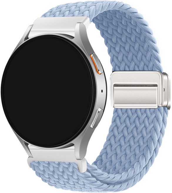 스페이스쉴드 프리미엄 마그네틱 버클형 브레이드 스트랩 20mm, 스카이, 1개