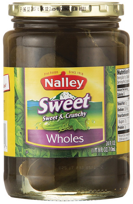 낼리 스위트 스위트&크런치 홀스 피클, 1개, 680g