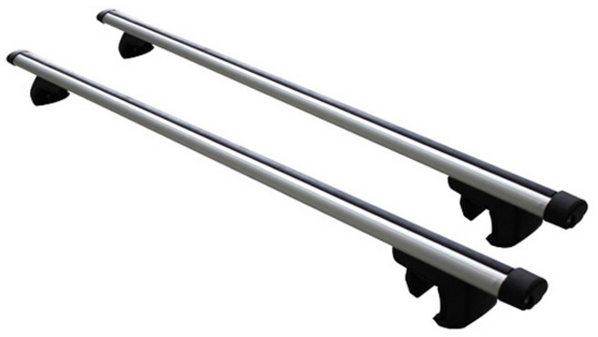 휴고 레일 / 아치형 기본 크로스바 공용 SUV/RV용 CRB-4A 2P 1세트, 1개