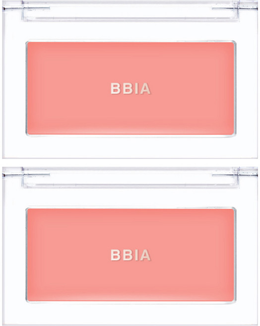 삐아 레디 투 웨어 다우니 치크 블러셔 3.5g, 02 다우니 피치, 2개