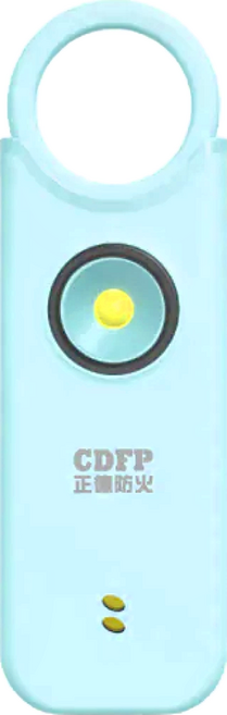 正德防火 隨身警報器 振動感應器 LED燈 135分貝, 1個