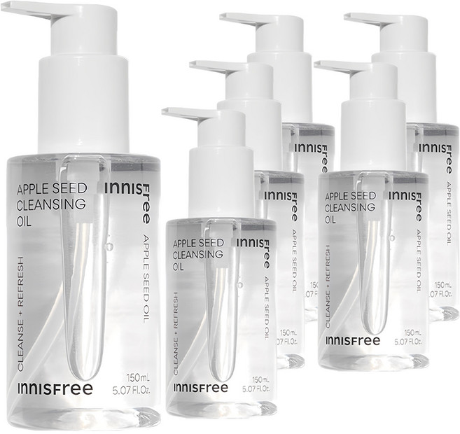 이니스프리 애플 씨드 클렌징 오일, 150ml, 6개