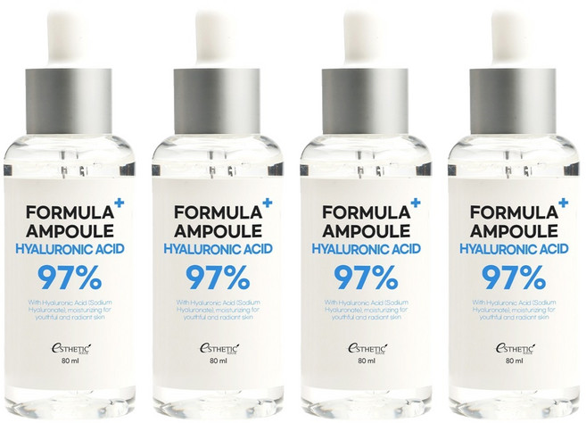 에스테틱하우스 포뮬러 히알루론산 97% 앰플, 4개, 80ml