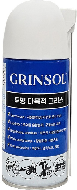 그린솔 윤활 그리스 360ml, 1개