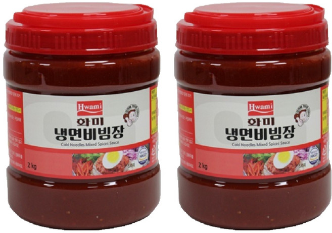 Hwami 冷麵拌醬, 2kg, 2個