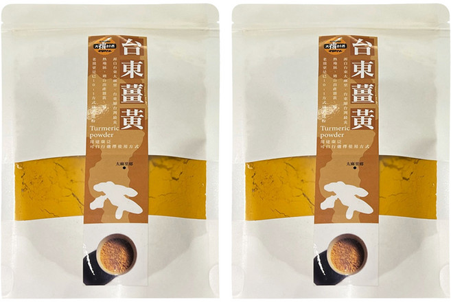 Sunfood 台東薑黃粉, 100g, 2包