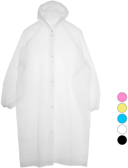 WEEVE 베이직 우비 레인코트 EVA 다회용 비옷