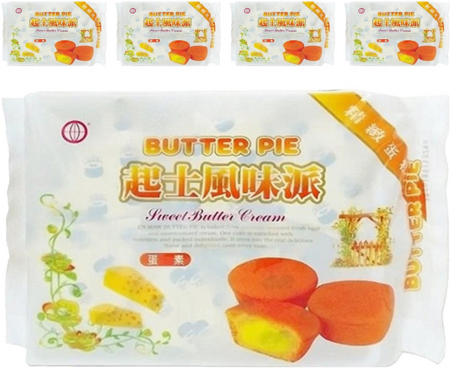 殷茂 起士風味派 9入, 180g, 5袋