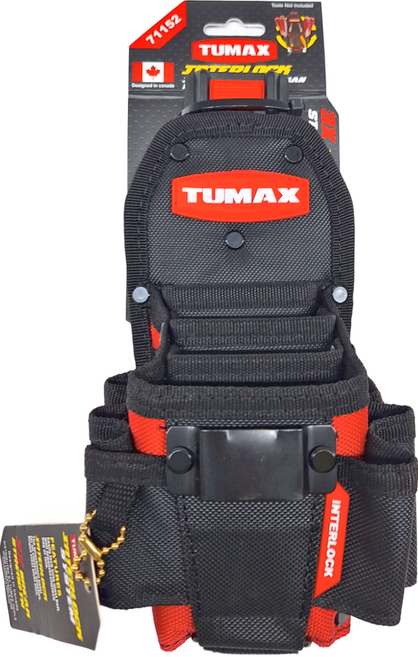 TUMAX 技術人員專用型 13格工具袋 TU-152 帆布鐵塑料, 1個