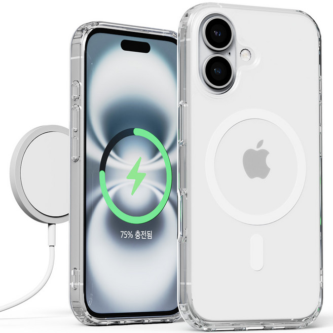 누아트 맥세이프 호환 마그네틱 에어룸 젤하드 휴대폰 케이스