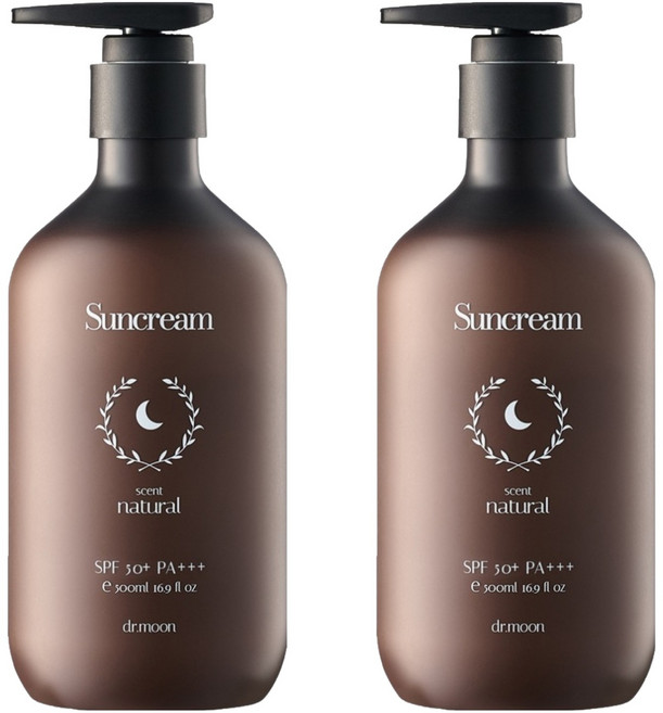 DRMOON 프리미엄 알로에베라 선크림 SPF50+ PA+++, 500ml, 2개
