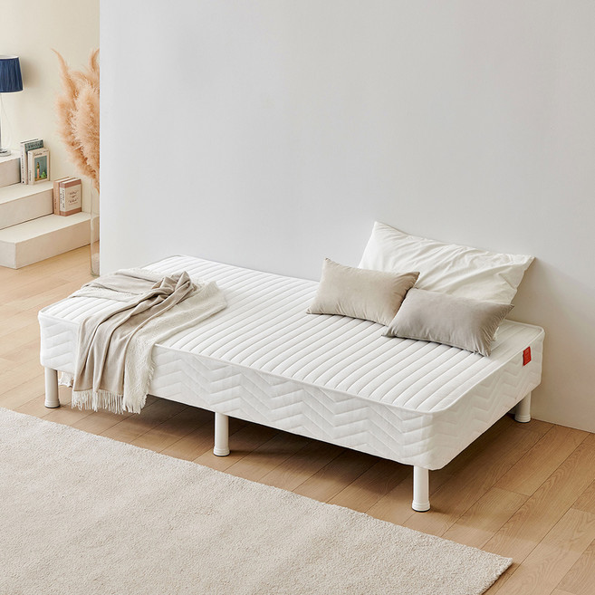 동서가구 국내 제조 설백 본넬 스프링 일체형 침대 매트리스 방문설치, 240mm, 미디엄하드