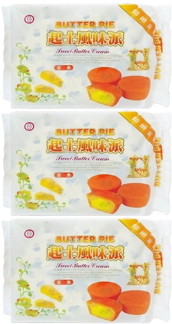 殷茂 起士風味派 9入, 180g, 3袋