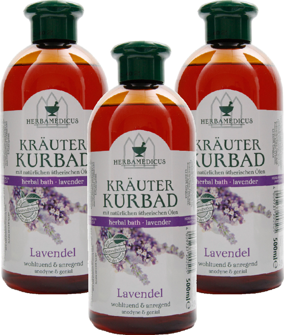 허바메디커스 허벌베스 바디워시 라벤더향, 500ml, 3개