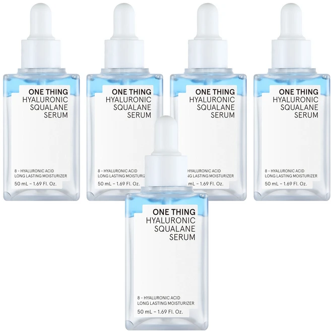 원씽 히알루로닉 스쿠알란 세럼, 5개, 50ml - 쿠팡