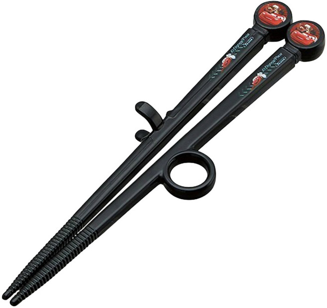 Skater 兒童用學習筷 第一階段, 麥坤 黑色, 1雙