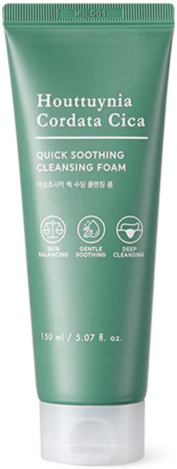 TONYMOLY 魚腥草舒緩洗面乳, 150ml, 1條