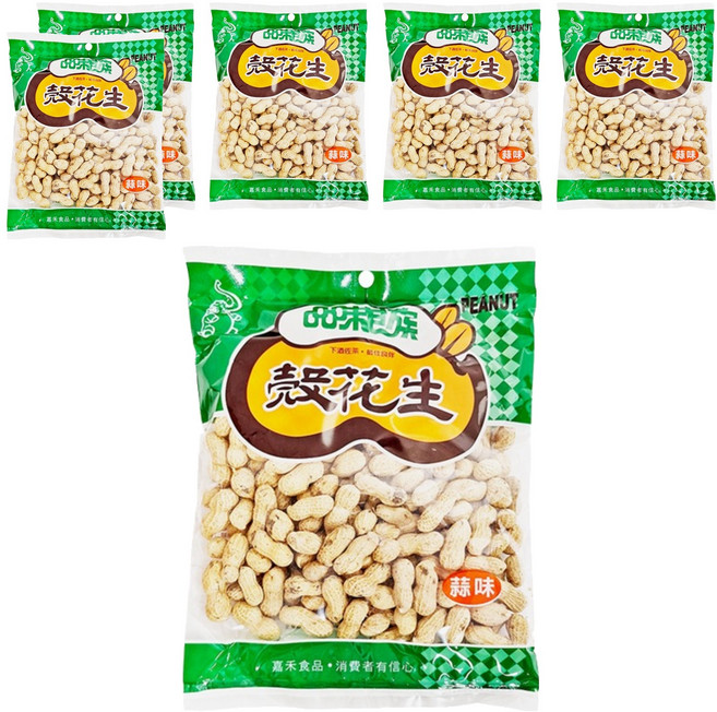 品味食族 大蒜味花生, 400g, 6包