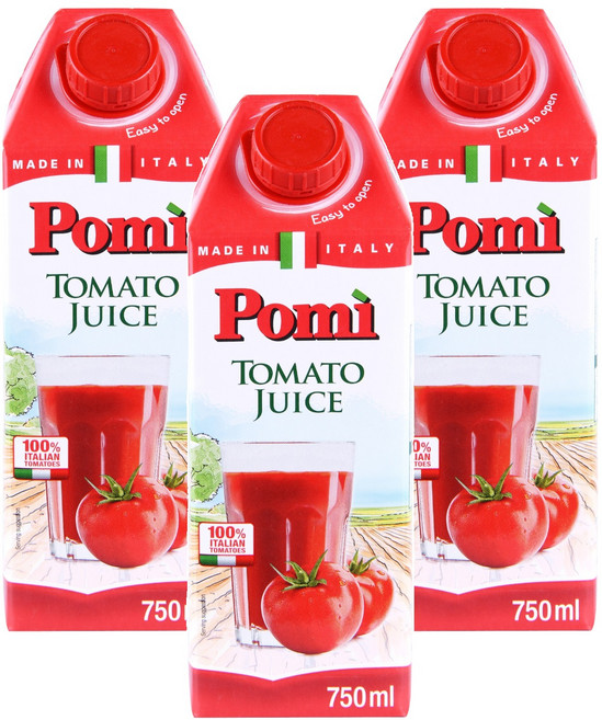 포미 착즙 토마토 주스, 750ml, 3개