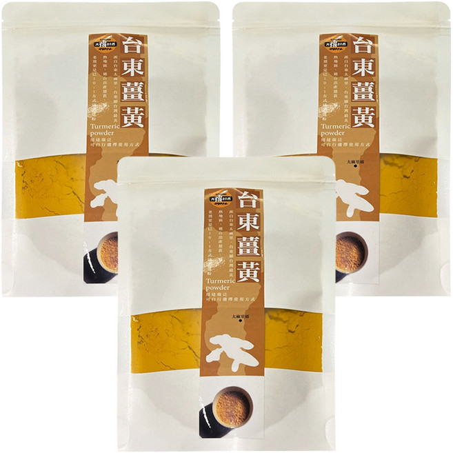 Sunfood 台東薑黃粉, 100g, 3包