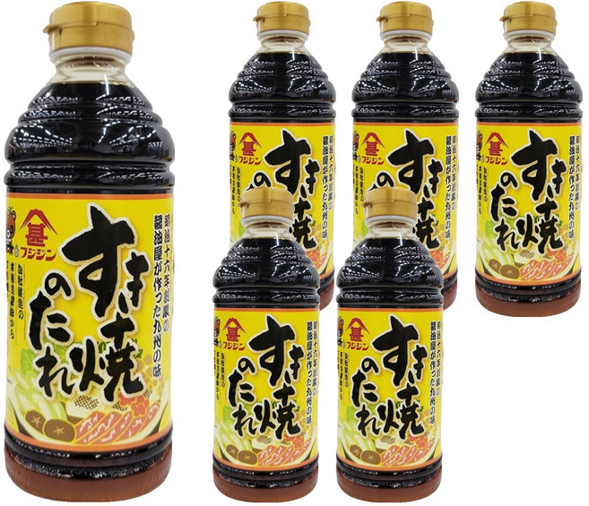 Fujijin 富士甚 壽喜燒用醬, 500ml, 6瓶