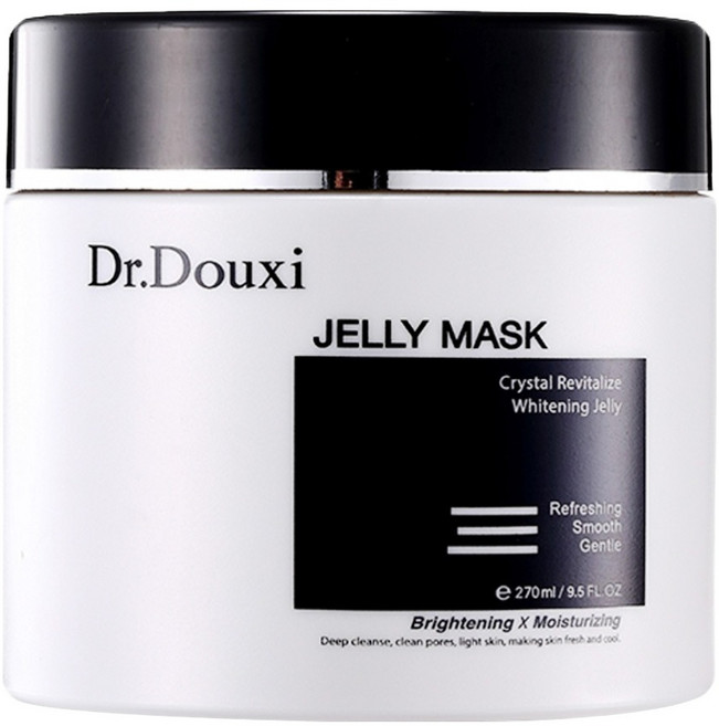 Dr.Douxi 朵璽 黑晶靈逆轉白嫩凍膜 270ml, 1罐, 1罐