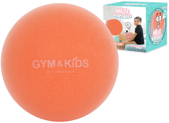 韓國 iWANNA Gym&Kids 躲避球, 糖果粉, 1個