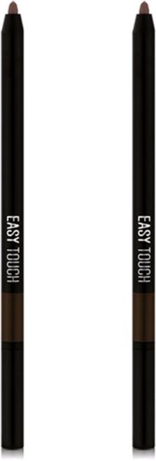 토니모리 이지터치 워터프루프 아이브로우 0.5g, 2호 블랙브라운, 2개