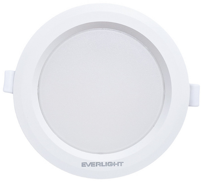 EVERLIGHT 億光 星垣 LED三段切換鍵換色嵌燈 12W 12cm, 1個, 雅致白
