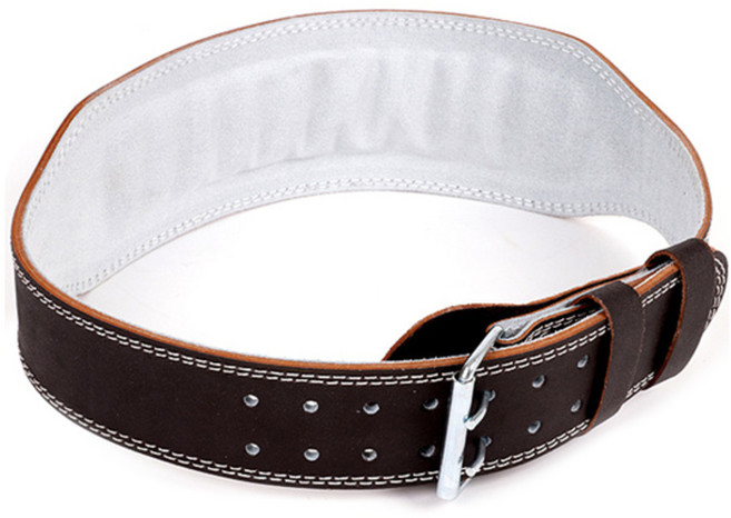 아이워너 가죽 역도벨트, 브라운, 500g