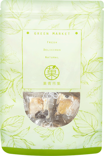 Green Market 菓青市集 蔓越莓雪花餅, 1包, 180g