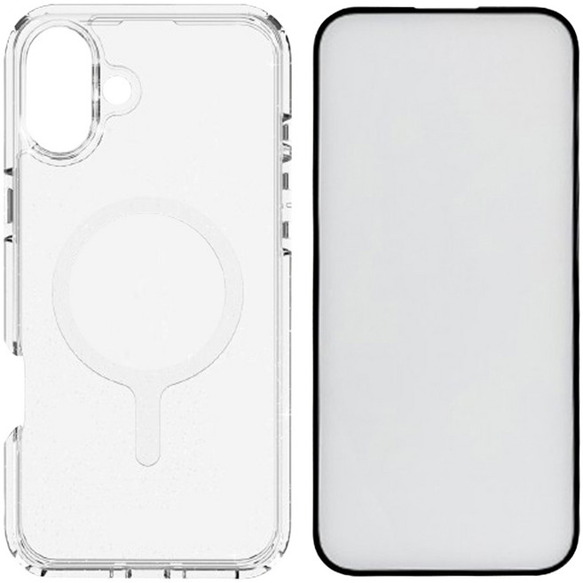 OWEIDA 歐威達 iPhone16系列 氣墊防摔殼貼超值組 手機殼 + 玻璃貼