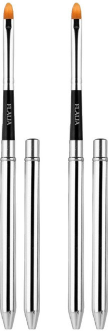 플라리아 립 메이크업브러쉬, 클래식, 2개