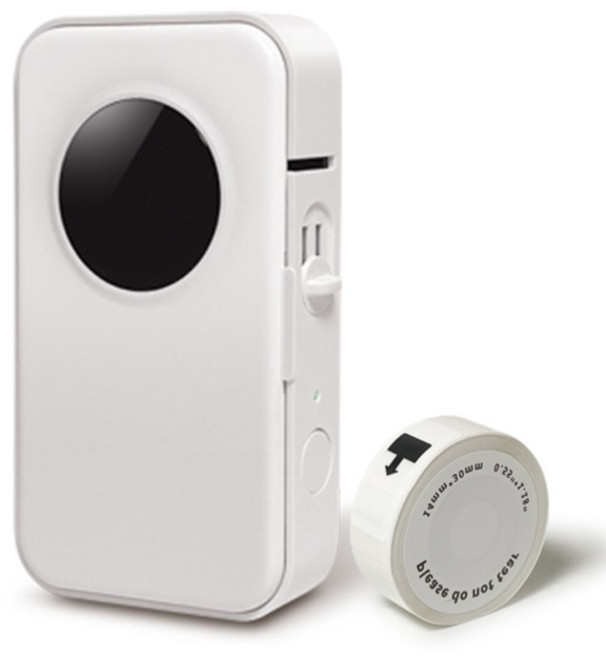 카스 무선 라벨프린터+라벨지, CNL-D35, 1개